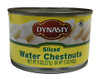 Dynasty Kosher Canned Water Chestnuts 8Oz Per Can Sliced 2 Can