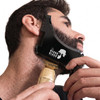 The Beard Black Beard Shaping Tool And Neckline Shaper Professional Beard Trim Guide And Stencil With Inbuilt Comb Perfect Line Up And