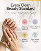 Karma Organic Gel Top Coat Nail Polish Quick Dry No Wipe Formula Long Lasting No Chip Nail Polish With Uv Like Shine Finish 0.43 Fl Oz