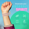 No Crease Hair Elastics Set With Baseball Accessories And Hair Ties