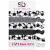 Sportybella Soccer Hair Accessories No Crease Elastic Hair Ties Ideal Gift For Girls Soccer Players 6Pcs
