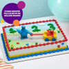 Sesame Street Cookie Monster And Elmo Cake Topper 3 Piece Decoration Set