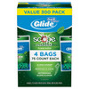 Glide Oral B Floss Picks Plusx 40Mm Outlast Long Lasting Mint 4 Pack Of 75