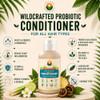 Nature Sustained Organic Fragrance Free Conditioner Gentle Unscented Natural Sensitive Skin Conditioner Raw Wildcrafted Probiotic