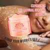 Himalayan Salt Body Scrub Pink Exfoliator For Women Exfoliating Scrub For Soft Skincare Removes Dead Skin Cells Natural Face Foot Hands