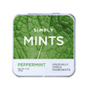Simply Peppermint Breath Mints 6 Tins 30 Each Sweetened By Cane Sugar
