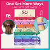 Sportybella Field Hockey Hair Ties No Crease Elastic Accessories 8Pcs