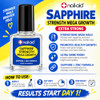 Nail Aid Sapphire Strength Mega Growth Extra Strength Nail Hardener With Sapphire And Zinc Strengthens Thin Weak Nails For Longer Harder