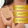 Organic Face And Body Soap Bars Dry And Sensitive Skin 2 Bars Plus Soap Holder