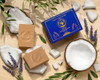 Organic Face And Body Soap Bars Dry And Sensitive Skin 2 Bars Plus Soap Holder