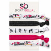 Gymnastic Hair Ties Hair Accessories For Girls Gymnastics Routines. Enhance Your Style With Elastics By Sportybella 5Pcs