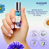 Blossom Roll On Lip Gloss Infused With Real Flowers Made In Usa 0.2Oz