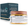 Live Fraiche 24K Gold Brightening Facial Peeling Gel Green Tea 4.23Oz Secret Cure To Clogged Pores Gentle Deep Exfoliator Key To Remove Dead