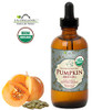 Us Organic Pumpkin Seed Oil Usda Certified Organic 100 Percent Pure And Natural Cold Pressed Virgin Unrefined In Amber Glass Bottle W Glass