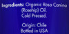 Zongle Therapeutics Organic Rosehip Oil For Face Cold Pressed 100 Percent Pure Rosehip Oil For Skin Hair 1 Oz