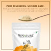 Mi Nature Fenugreek Powder 100 Percent Natural Trigonella Foenum Seeds Pure Methi Powder For Cooking Hair And Skin Care 227G 8Oz 0.5Lb