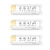 Hurraw Unscented Lip Balm 3 Pack Organic Certified Vegan Cruelty And Gluten Free. Non Gmo 100 Percent Natural Ingredients. Made In Usa