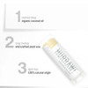 Hurraw Unscented Lip Balm 3 Pack Organic Certified Vegan Cruelty And Gluten Free. Non Gmo 100 Percent Natural Ingredients. Made In Usa