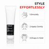 Arrojo Hair Gel For Short Hair 5.1Oz No Flake Styling Gel With Vitamin B5 Strong Hold Pliable Finish Non Sticky For Sleek And Modern