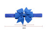 2Pc Set Baby Girls Grosgrain Ribbon Hairband Set Ribbon Bows Hair Tie Headband Jb10 1 Black