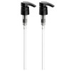 Bar5F Pumps For Shampoo And Conditioner Bottles Salon Brand Liters 2 Pack