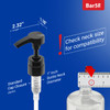 Bar5F Pumps For Shampoo And Conditioner Bottles Salon Brand Liters 2 Pack