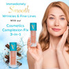 Veil Cosmetics Complexion Fix 3 In 1 Primer Serum Mixing Base Primer Pore Minimizing Hydrate Brighten And Soothe Smooths Wrinkles And Fine