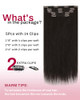 Moresoo Short Clip In Extensions Dark Brown Real Human Hair 10 Inch 80G