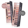 Boloper 2 Pack 12 Colors Makeup Nude Colors Eyeshadow Palette Natural Nude Matte Shimmer Glitter Pigment Eye Shadow Pallete Set Waterproof
