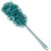 Long Handle Shower Loofah Back Scrubber Bath Body Brush On A Stick Blue