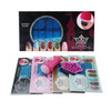 Pueen Nail Art Stamping Theme Park Gift Set 01 4 Theme Park Plates 125X65Mm Unique Nailart Polish Stamping Manicure Image Plate Accessories
