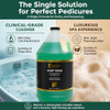 Foot Spa Foot Soak Cleanses Softens And Refreshes Made With Eucalyptus And Peppermint Oil 128 Oz Gallon Bulk Refill Gallon