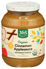 365 By Whole Foods Market Organic Cinnamon Applesauce Unsweetened 24 Ounce
