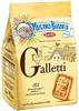 Mulino Bianco Galletti Shortbread With Sugar Granules 12.3 Oz 350G Pack Of 4 Italian Import