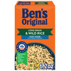 Ben S Original Long Grain And Wild Rice Fast Cook 6.2 Oz Box Pack Of 12