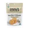 Emmy S Organics Coconut Cookies Pack Of 4 Vanilla Bean Gluten Free Organic Vegan Paleo Friendly