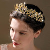 Yean Gold Crown Tiara Fairy Queen Crowns Greek Goddess Headpiece For Women Gold
