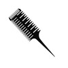 1St Choice Professional Hair Combs For Women Styling Hair Combs Plastic Weaving Combs For Highlighting 3 Way Weaving And Sectioning Foiling