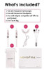 Novashine Professional Teeth Whitening Kit Advanced Blue Led Light Concentrated Peroxide Gel Smartphone Adapter Travel Bag