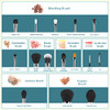 Jessup Makeup Brush Set For Contour Eyeshadow Eyeliner Lip 15Pcs T092
