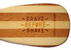 Grave Before Shave Beard Brush For Men With 100 Percent Wild Boar Bristles And Bamboo Wood Handle
