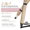 Artisan L Uxe Beauty Velvet Jumbo Black Eyeliner With Free Sharpener Blendable Makeup For Smokey Eyes Waterproof Smudge Proof Pencil