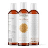 Plant Guru Rice Bran Oil 4 Fl. Oz. 100 Percent Pure And Natural Carrier Oil For Skin Face Body And Hair Moisturizing.