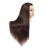 Mannequin Head 26 28 Synthetic Brown Hair For Hairdresser