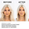 Naturelab.Tokyo Perfect Repair Shampoo Japanese Shampoo For Damaged Color Treated Hair Penetrates The Roots And Revitalizes And Restores