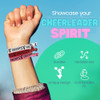 Sportybella Cheer Multicolored Hair Ties No Crease Hair Elastics 8Pcs