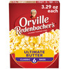Orville Redenbacher S Microwave Popcorn Ultimate Butter Flavor 3G Fiber Per Serving 3.29 Oz. 6 Count 6 Boxes