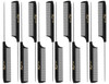 Krest 8 1 Per 2 Weaving Foiling Fine Rattail Comb 12 Pack 12 X Sb K4641 Blk