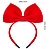 Bnikion Red Bow Headband For Women Halloween Christmas Cosplay Costume
