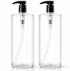 Bar5F Empty Pump Bottles 32 Oz. 1 Liter 2 Pack